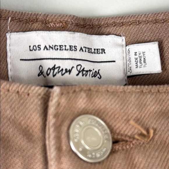 & Other Stories Wide-Leg Cropped Jeans Size EUR 30 - Picture 2 of 8